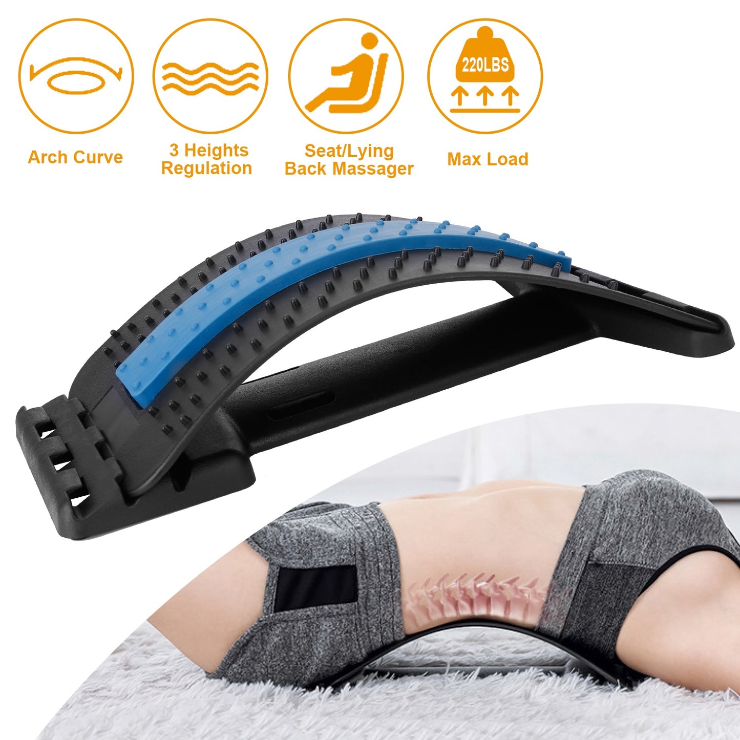 SpineEase Pro Back Stretcher