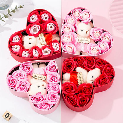Eternal Love Heart Rose Box