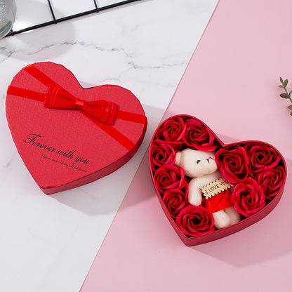 Eternal Love Heart Rose Box