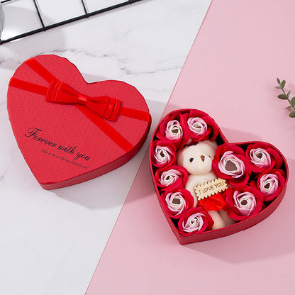 Eternal Love Heart Rose Box